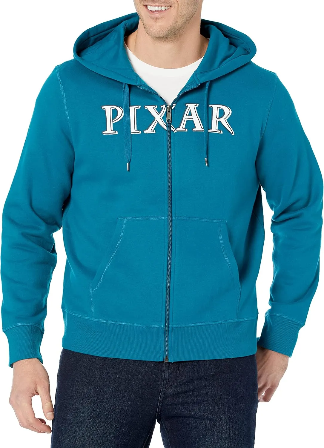 Amazon Essentials Disney | Marvel | Star Wars Men's Fleece Full-Zip Hoodie Sweatshirts (Available in Big & Tall)