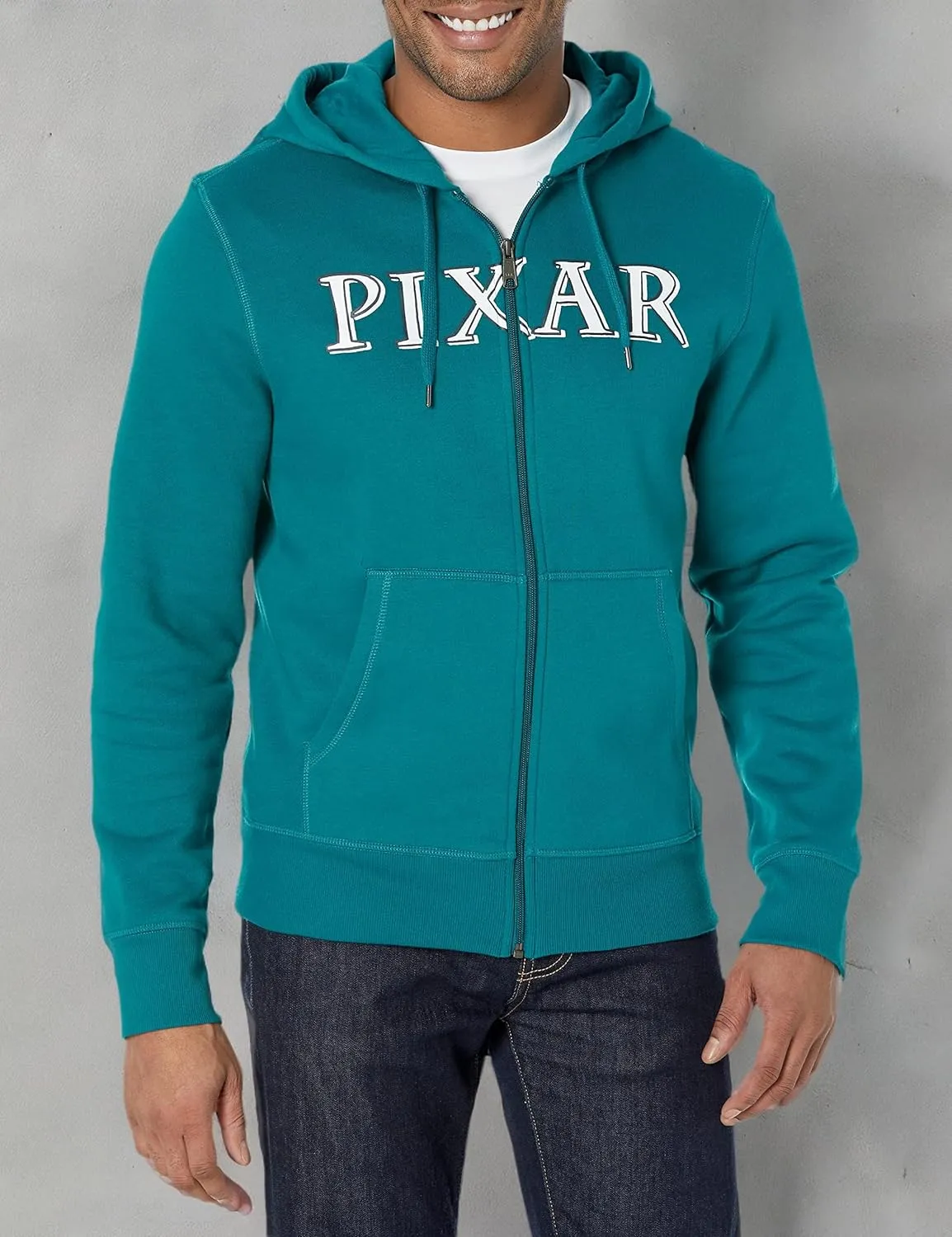 Amazon Essentials Disney | Marvel | Star Wars Men's Fleece Full-Zip Hoodie Sweatshirts (Available in Big & Tall)