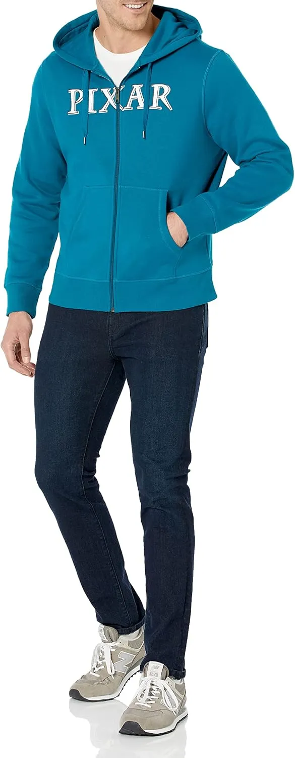 Amazon Essentials Disney | Marvel | Star Wars Men's Fleece Full-Zip Hoodie Sweatshirts (Available in Big & Tall)