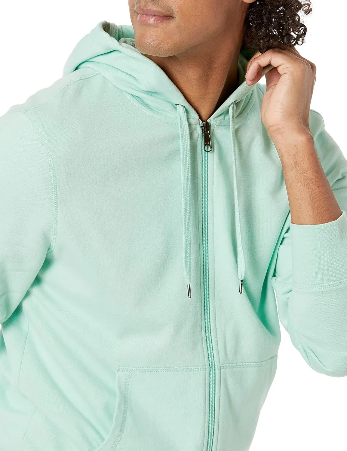Amazon Essentials Men's Lightweight French Terry Full-Zip Hoodie