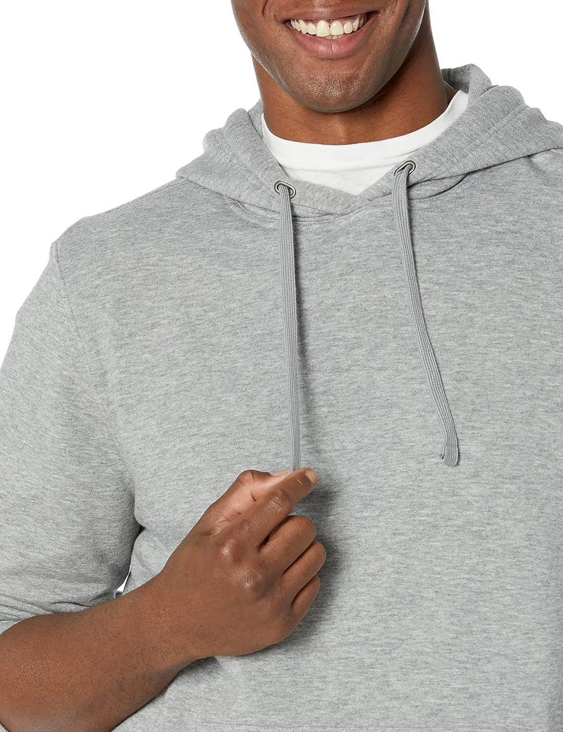 Amazon Essentials Men's Lightweight Long-Sleeve French Terry Hoodie