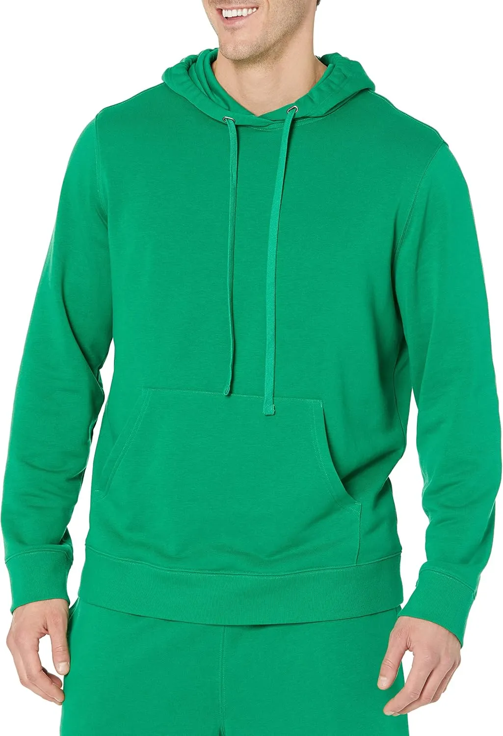 Amazon Essentials Men's Lightweight Long-Sleeve French Terry Hoodie