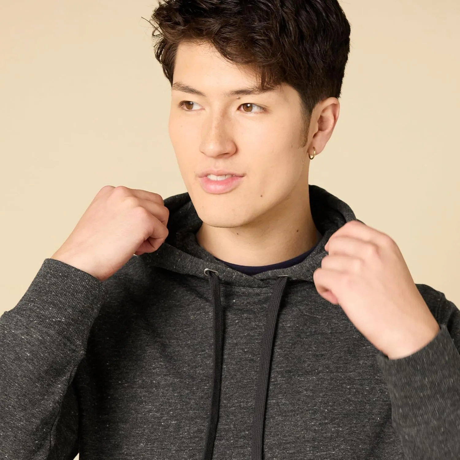 Amazon Essentials Men's Lightweight Long-Sleeve French Terry Hoodie