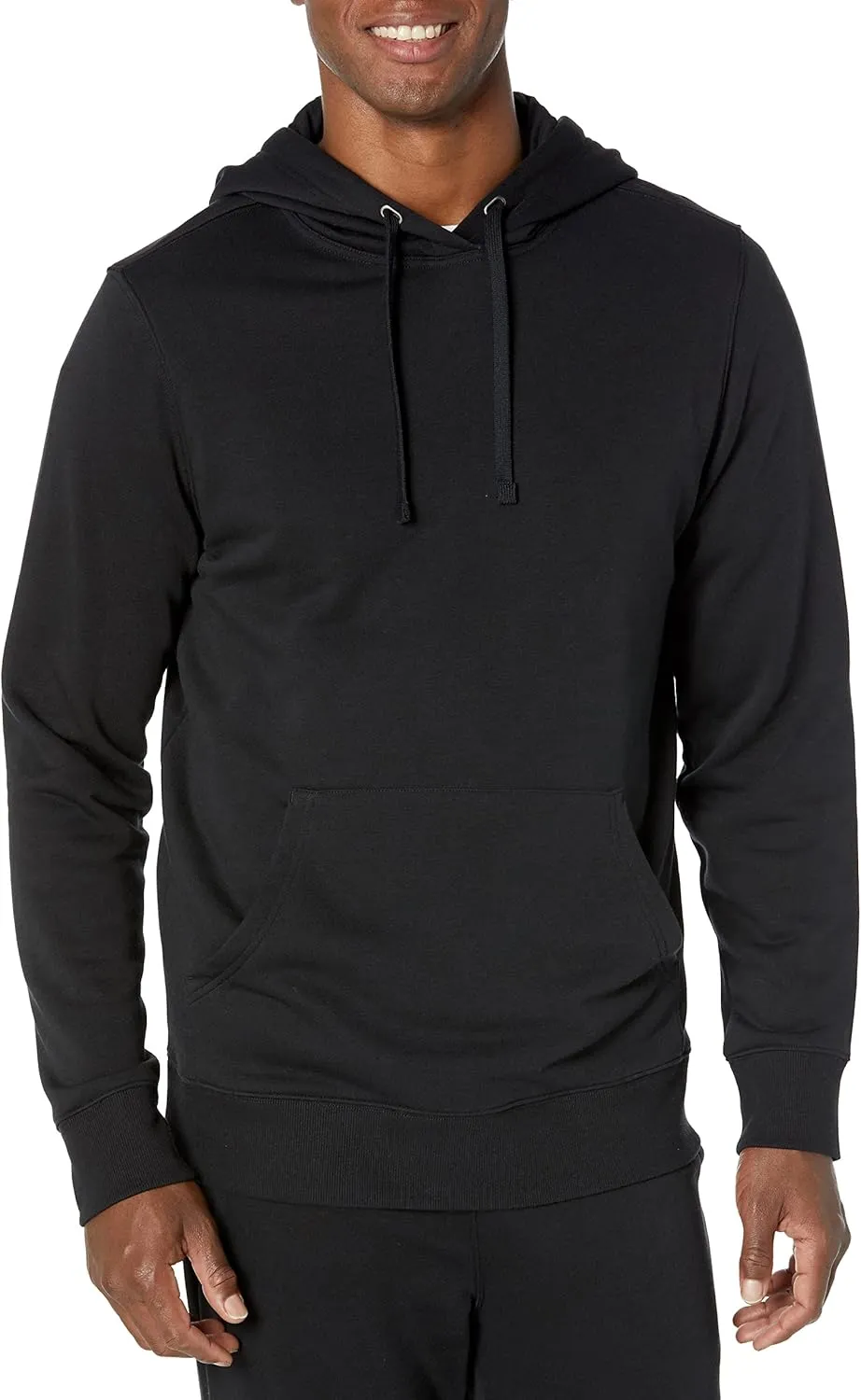 Amazon Essentials Men's Lightweight Long-Sleeve French Terry Hoodie