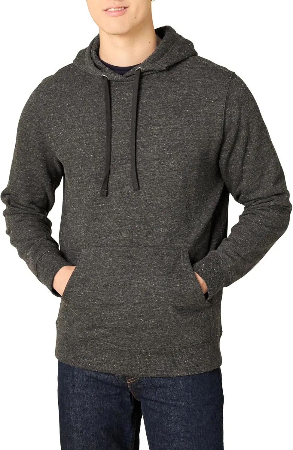 Amazon Essentials Men's Lightweight Long-Sleeve French Terry Hoodie