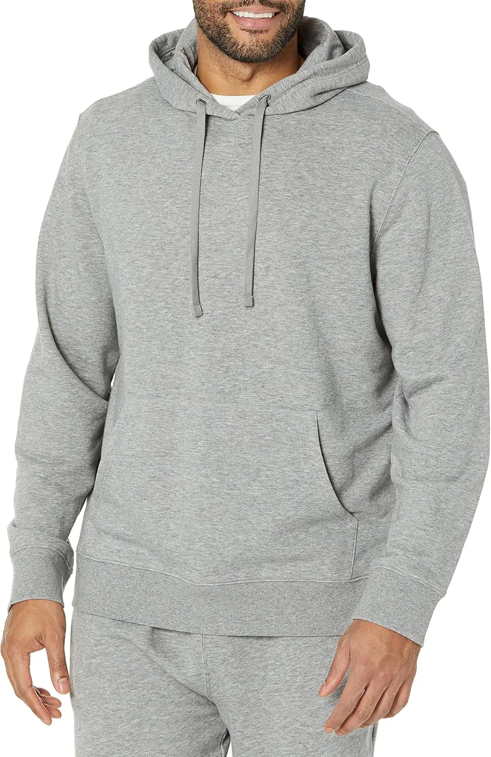 Amazon Essentials Men's Lightweight Long-Sleeve French Terry Hoodie