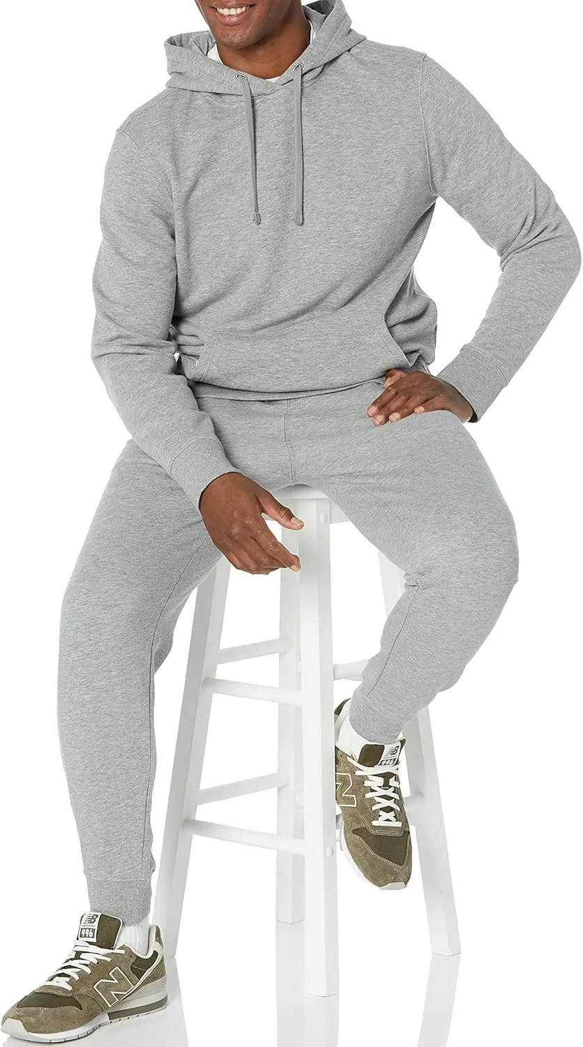 Amazon Essentials Men's Lightweight Long-Sleeve French Terry Hoodie