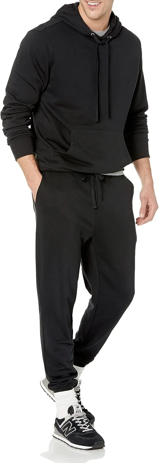 Amazon Essentials Men's Lightweight Long-Sleeve French Terry Hoodie