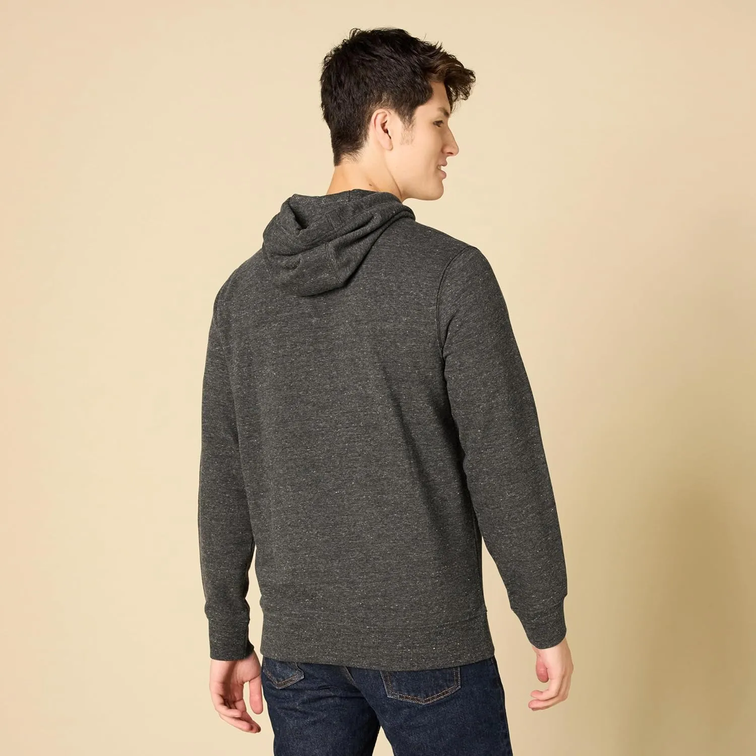 Amazon Essentials Men's Lightweight Long-Sleeve French Terry Hoodie