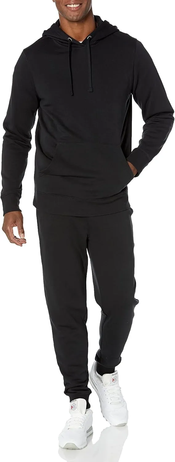 Amazon Essentials Men's Lightweight Long-Sleeve French Terry Hoodie