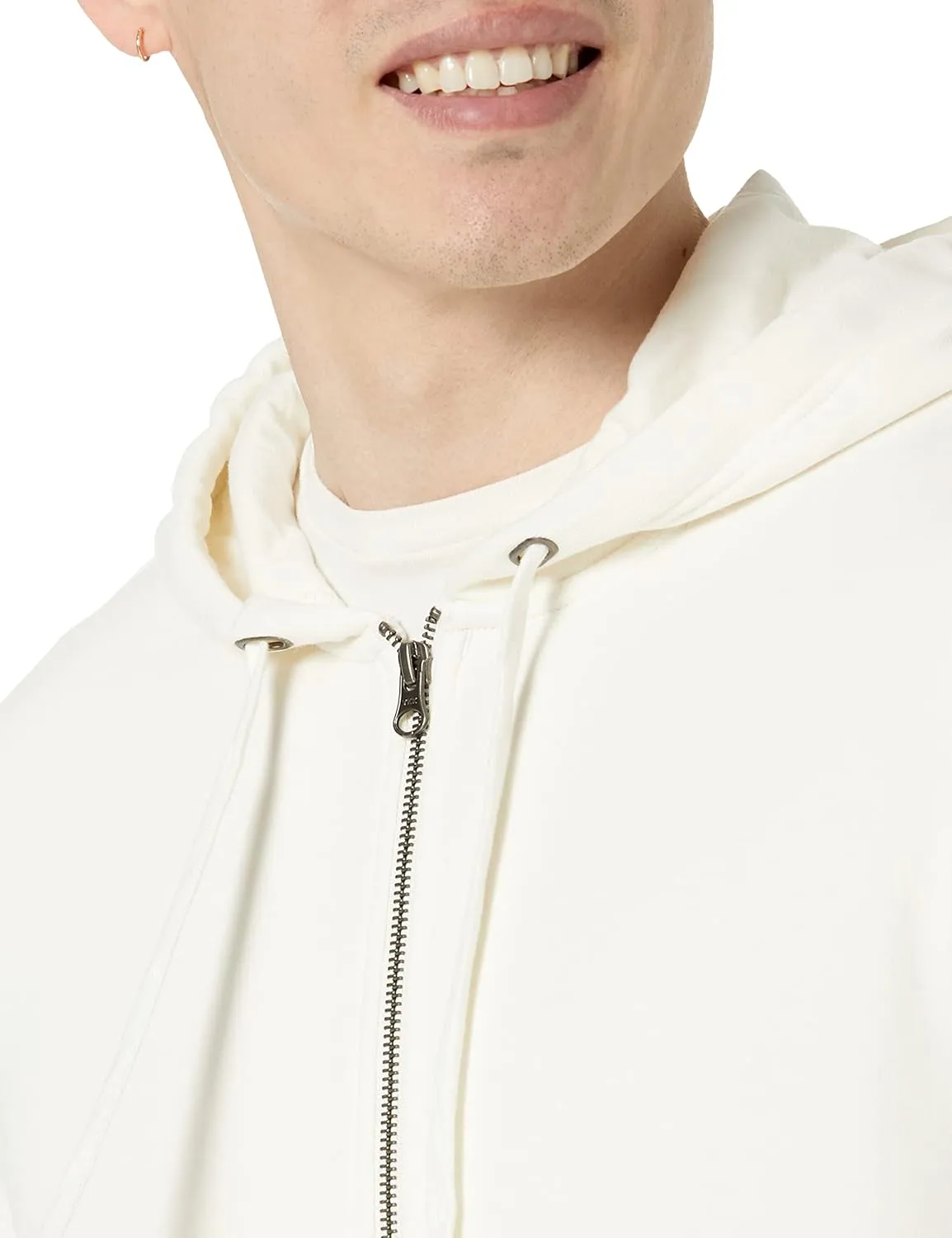 Amazon Essentials Men's Long-Sleeve French Terry Full-Zip Hoodie (Available in Big & Tall)