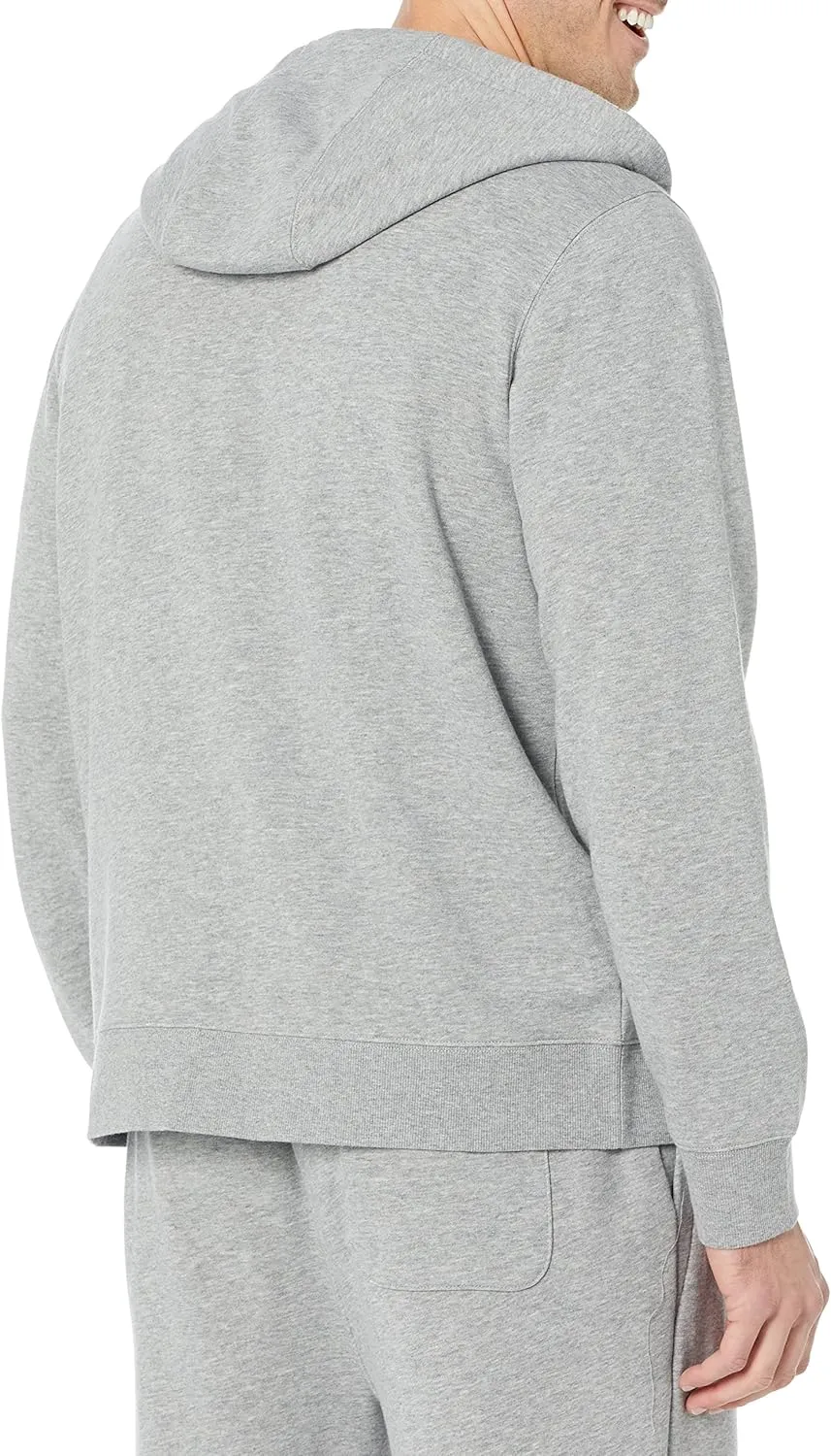 Amazon Essentials Men's Long-Sleeve French Terry Full-Zip Hoodie (Available in Big & Tall)