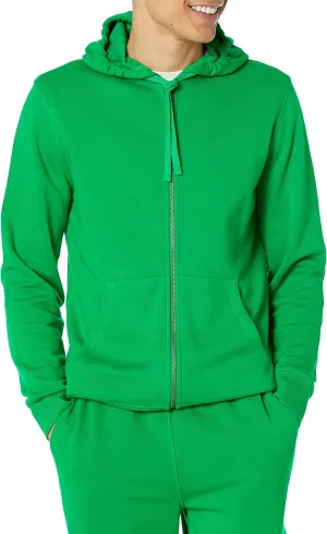 Amazon Essentials Men's Long-Sleeve French Terry Full-Zip Hoodie (Available in Big & Tall)