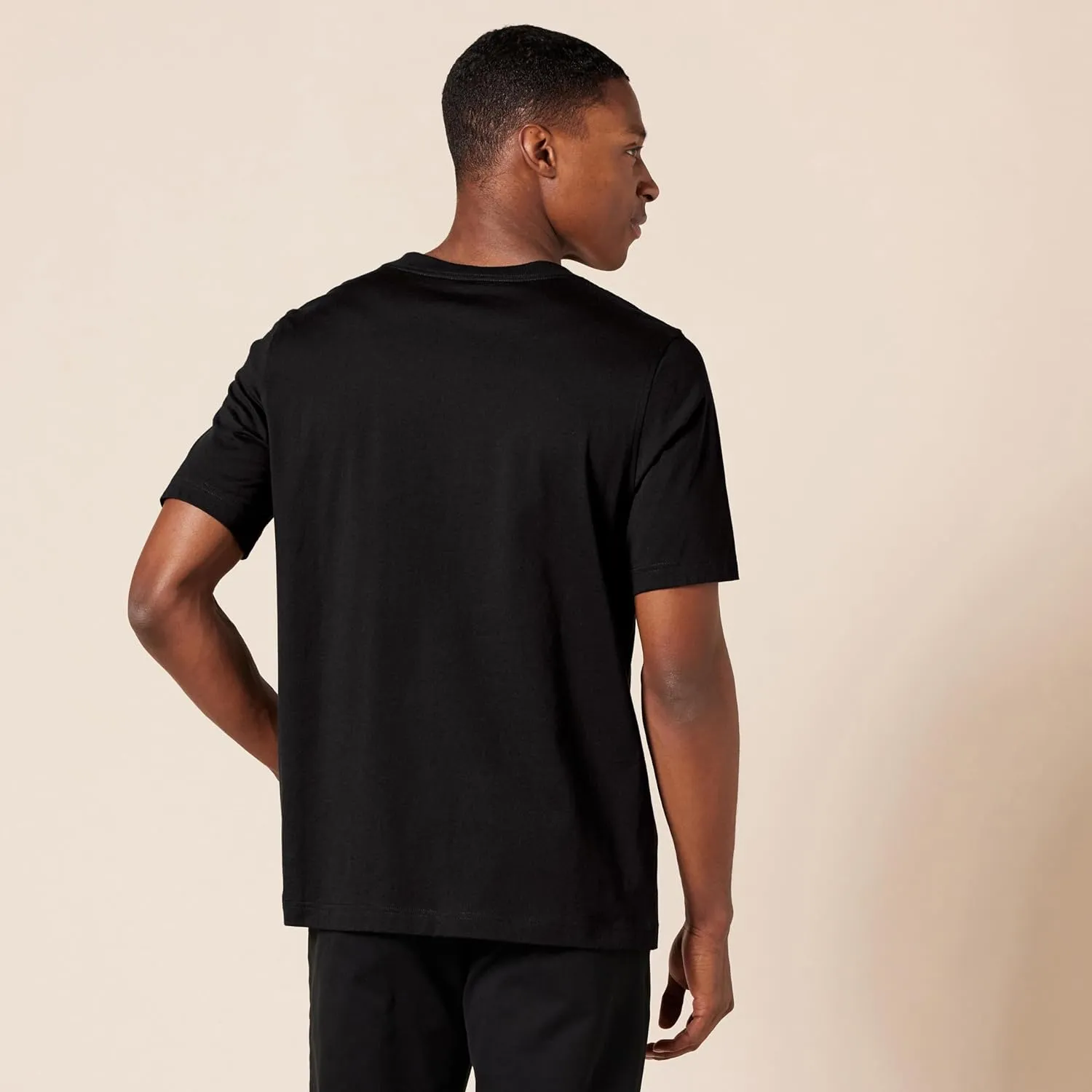 Amazon Essentials Men's Regular-Fit Short-Sleeve Cotton Henley T-Shirt, Pack of 2