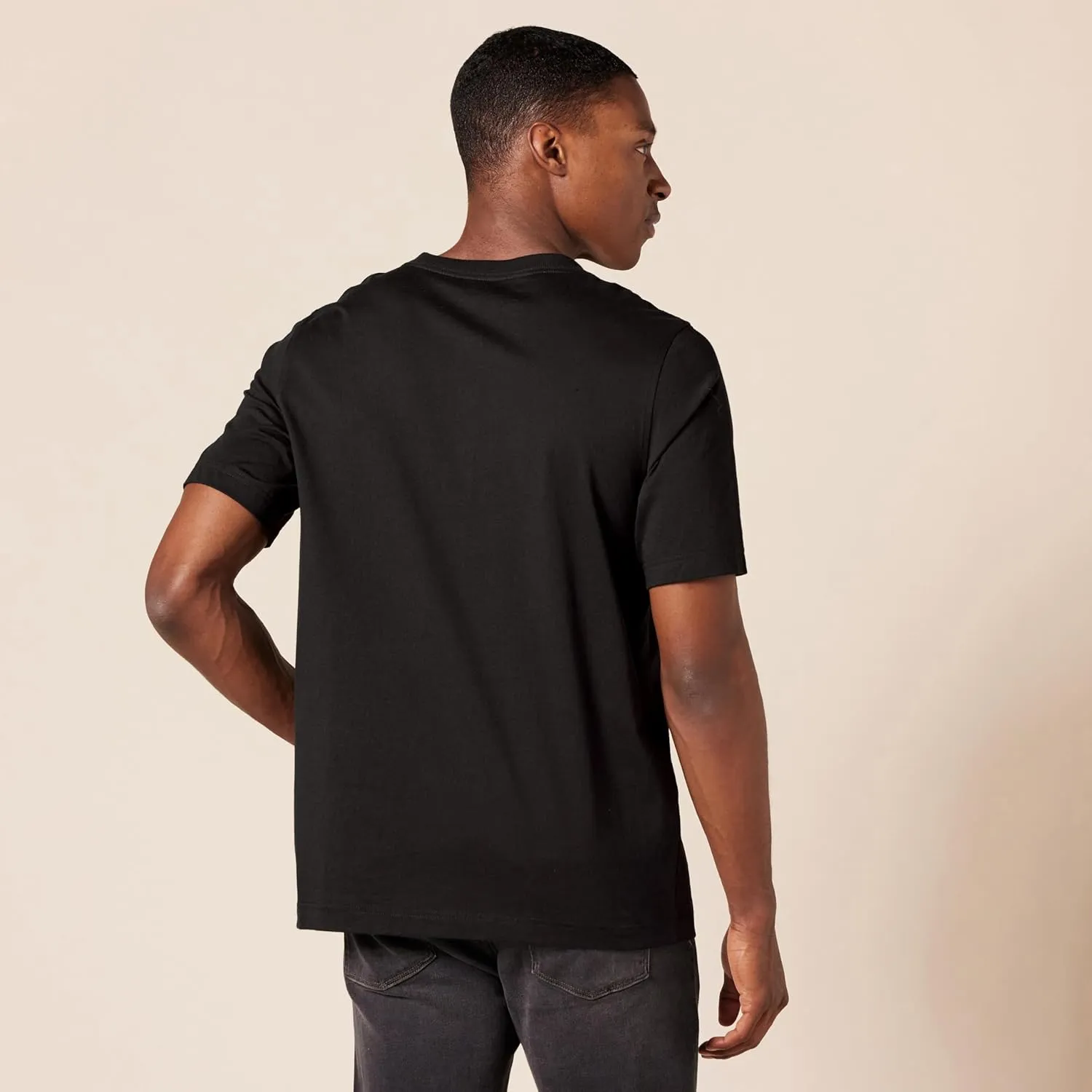 Amazon Essentials Men's Regular-Fit Short-Sleeve Cotton Henley T-Shirt, Pack of 2