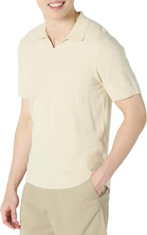 Amazon Essentials Men's Regular-Fit Short-Sleeve Knit Polo Sweater