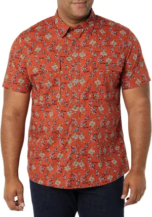 Amazon Essentials Men's Slim-Fit Short-Sleeve Two-Pocket Utility Shirt (Previously Goodthreads)