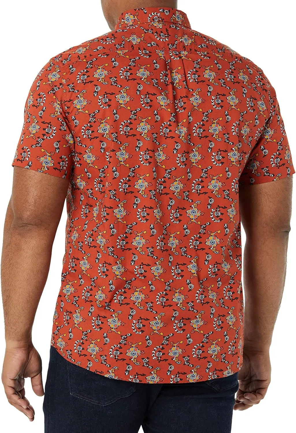 Amazon Essentials Men's Slim-Fit Short-Sleeve Two-Pocket Utility Shirt (Previously Goodthreads)