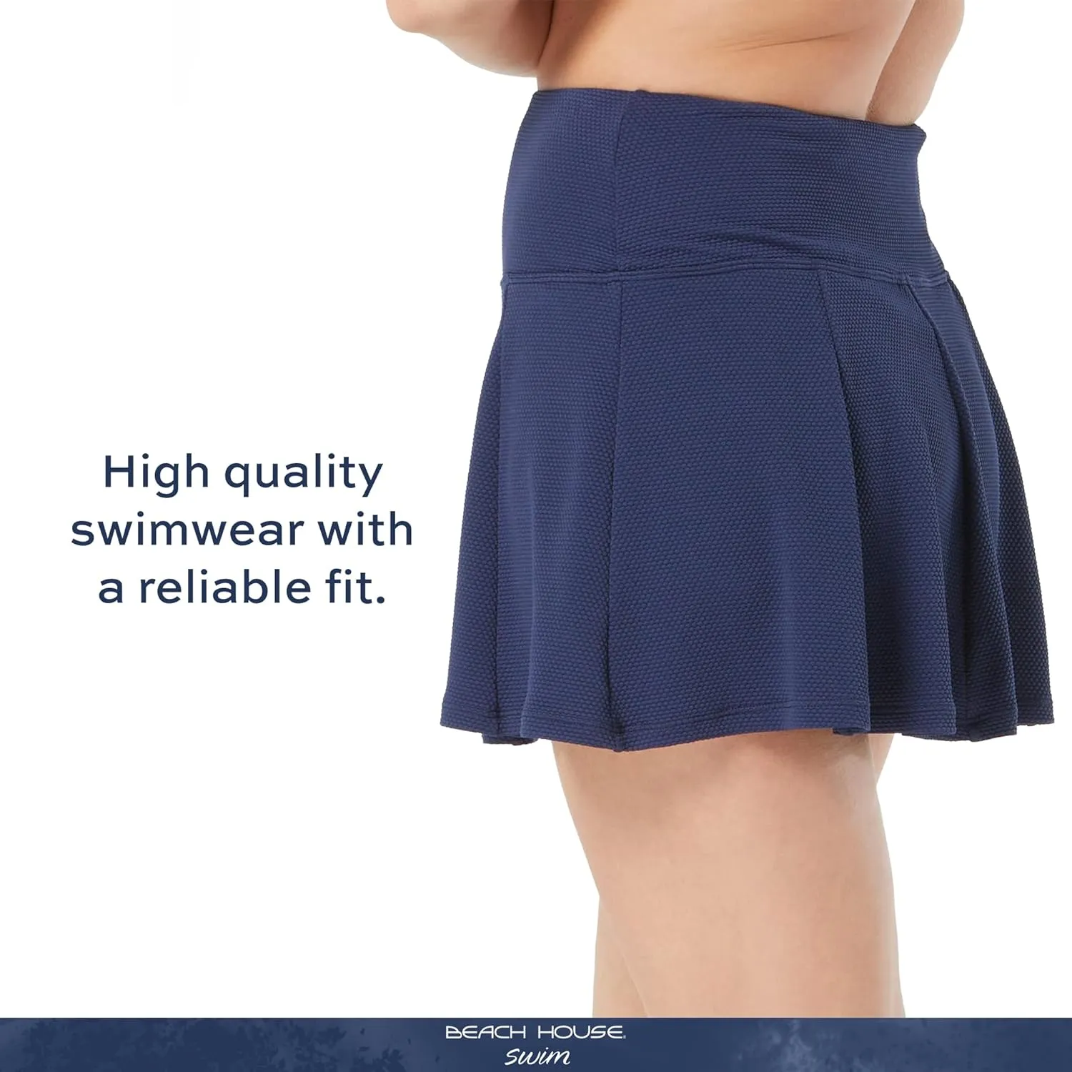 BEACH HOUSE Olivia High Waisted Resort Skort  Swim Tennis, Pickleball Skirt