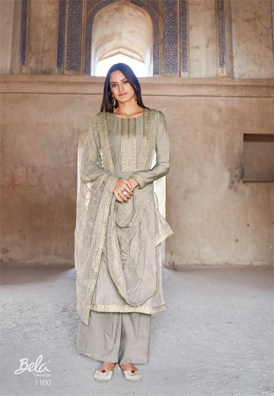 BELA FASHION VIRASAT VISCOUS MUSLIN COTTON BOTTOM HEAVY QUALITY SUIT
