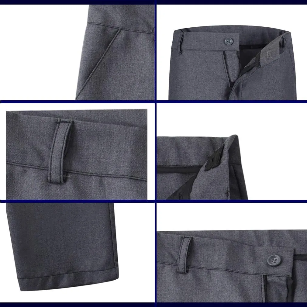Boy Slim Fit Suit Kids Formal Suits for Boys Vest Pants and Shirt Set