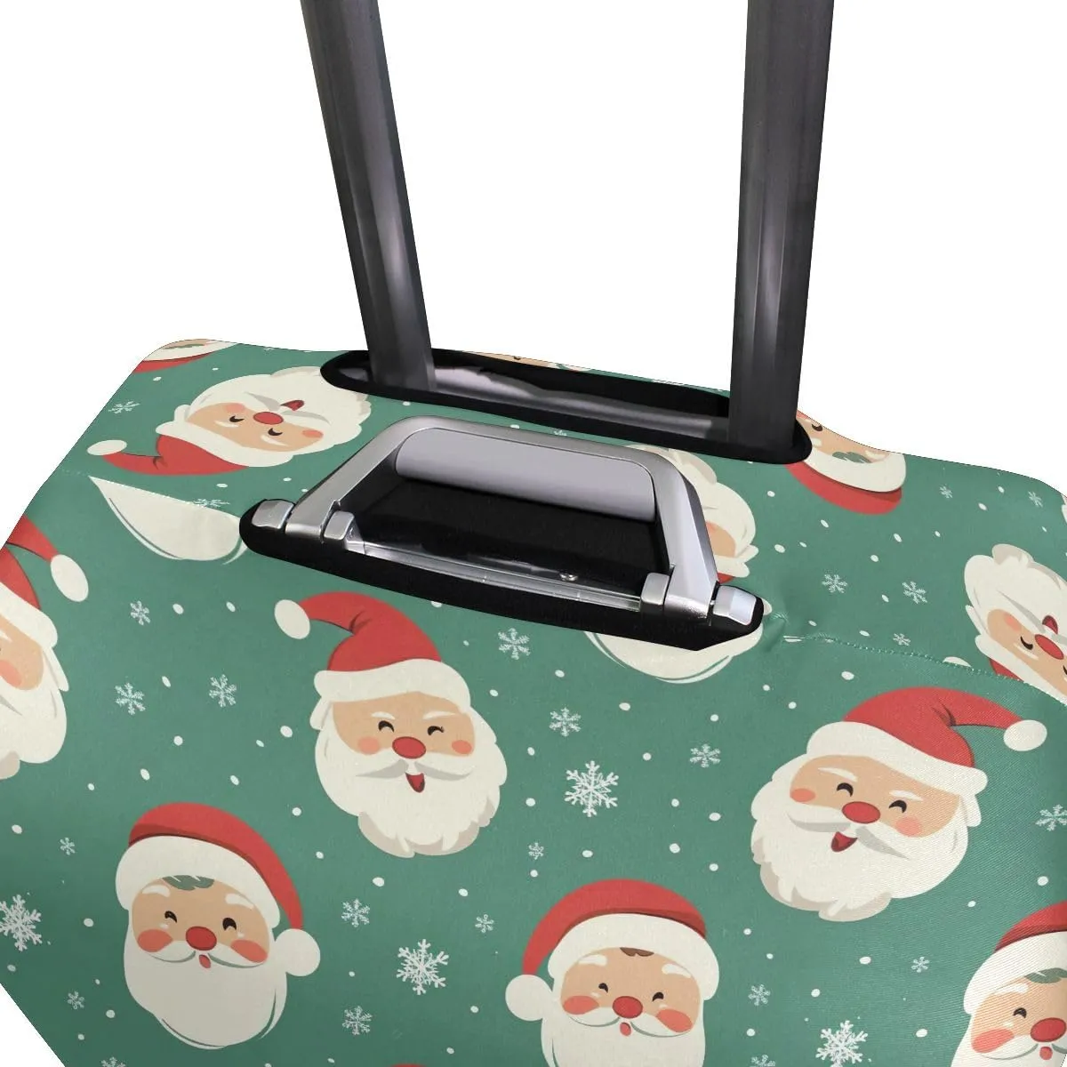 CHIFIGNO Cute Santa Claus Luggage Protector Suitcase Cover Anti-Scratch Cover for Luggage Travel for Kid and Adult 18-32 Inch Suitcase XL Fits 29-32 Inch