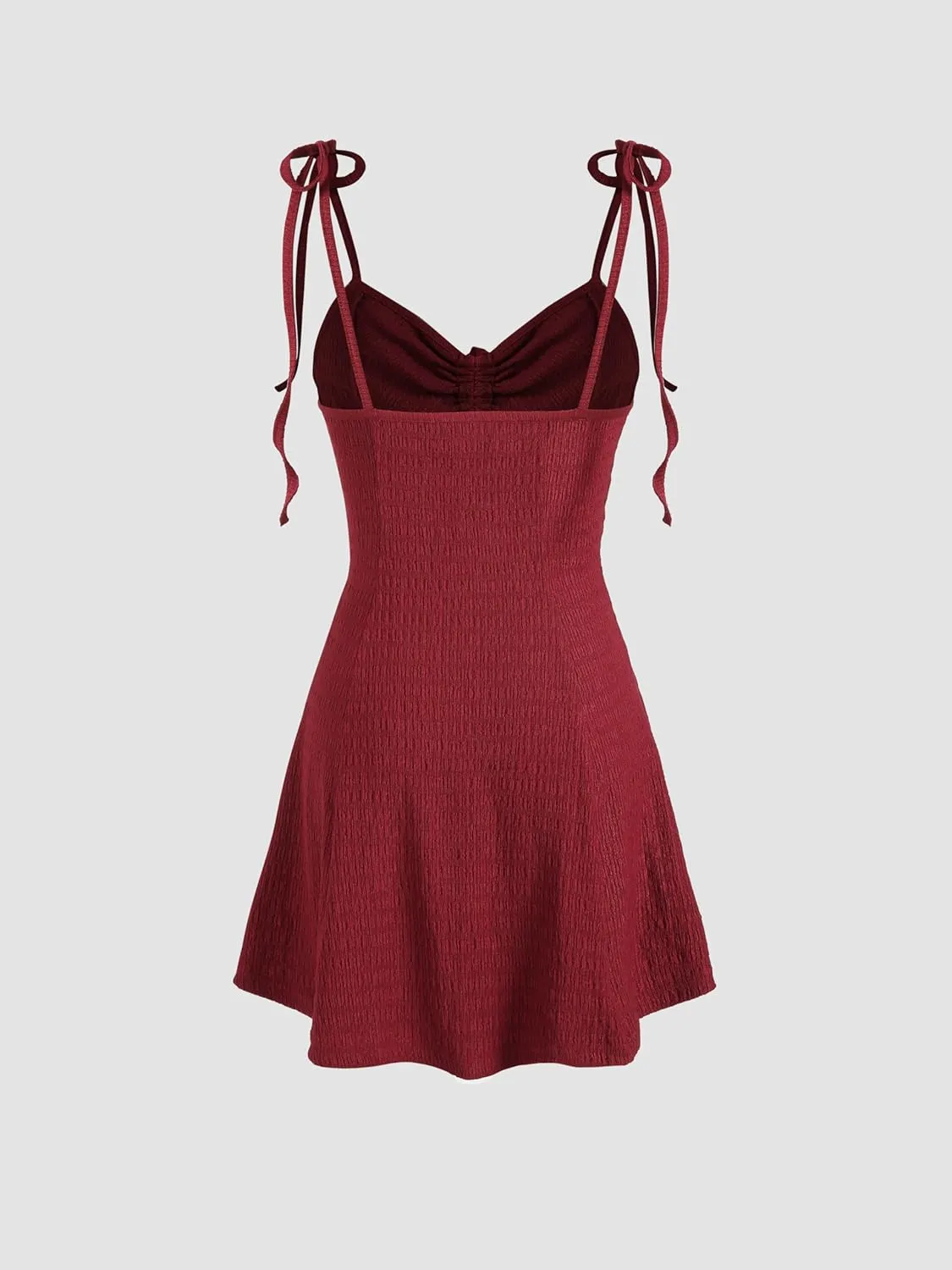 CIDER Women Summer Mini Dresses Cute Short Sundress Casual Tie Strap Sleeveless Dress