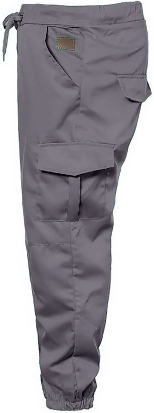 CRNTCEM Mens Slim Fit Jogging Cargo Pants Tapered Leg Casual Work Chino Pants Slim Fit Fitness Gym Bodybuilding Sweatpants
