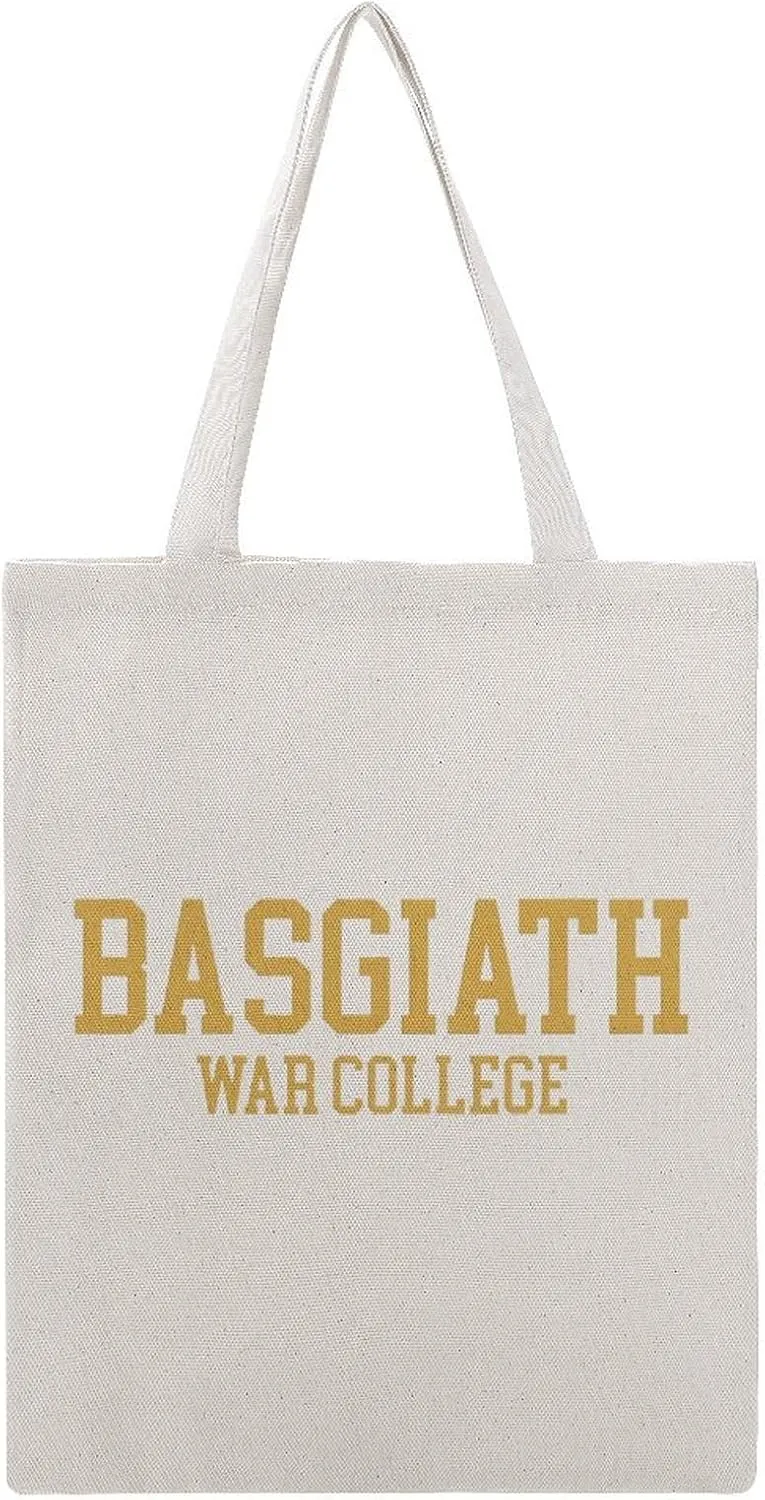 Dragon Shopping Bag Basgiath War College Romantasy Graphic Handbag Womens Book Lover Tote Bag