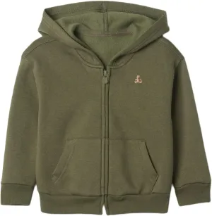 GAP Baby Boys' Solid Full-Zip Hoodie