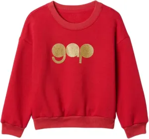 GAP Baby Girls' Fleece Crewneck