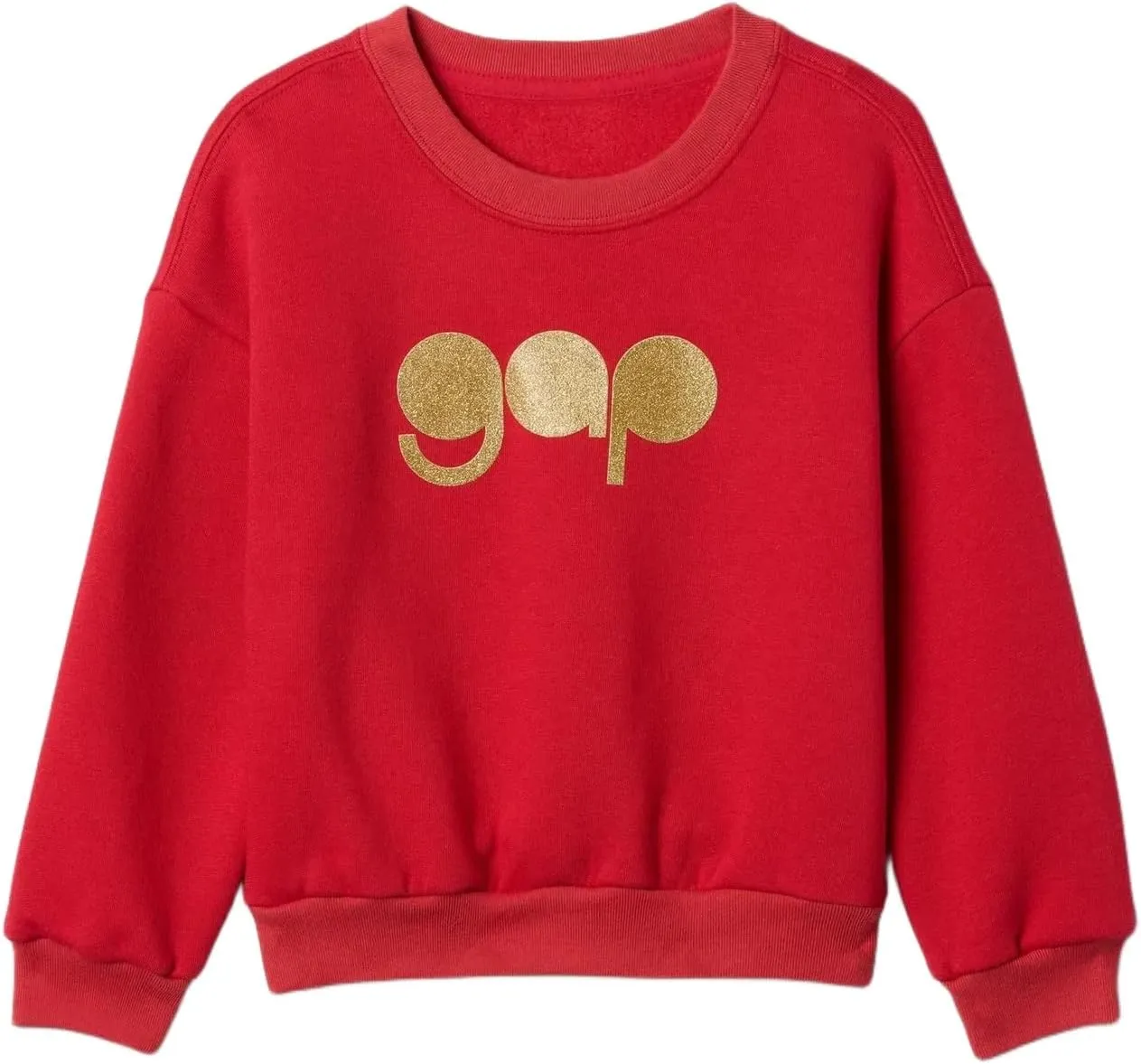 GAP Baby Girls' Fleece Crewneck