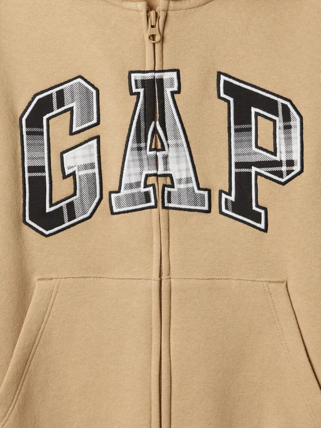 GAP Boys' Logo Hoodie Hooded Full Zip Sweatshirt