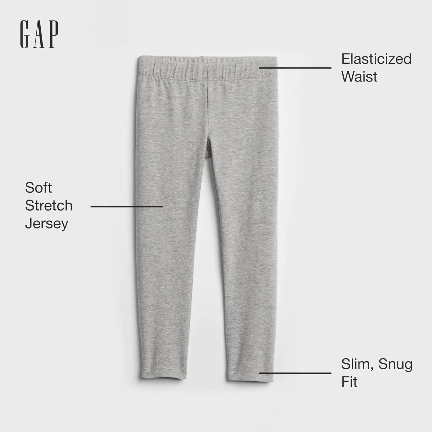 GAP Girls' Jersey Legging Pants