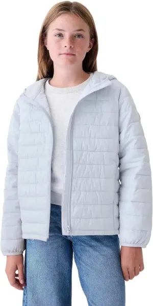 GAP Girls' Logo Lightweight Puffer Jacket