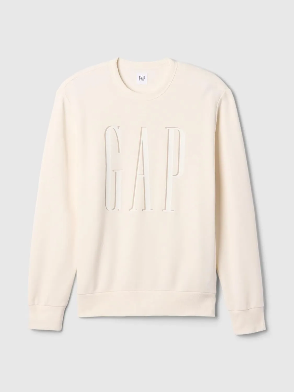 GAP Men's Logo Fleece Crew Sweatshirt