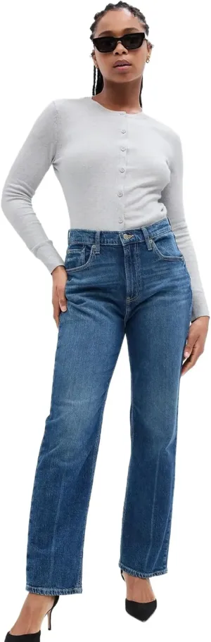 GAP Women's Crewneck Cardigan