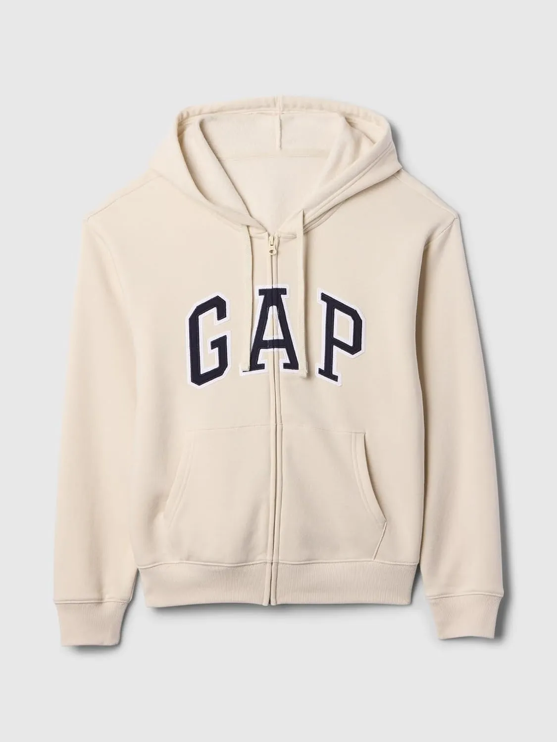 GAP Women's Logo Hoodie Hooded Full Zip Sweatshirt
