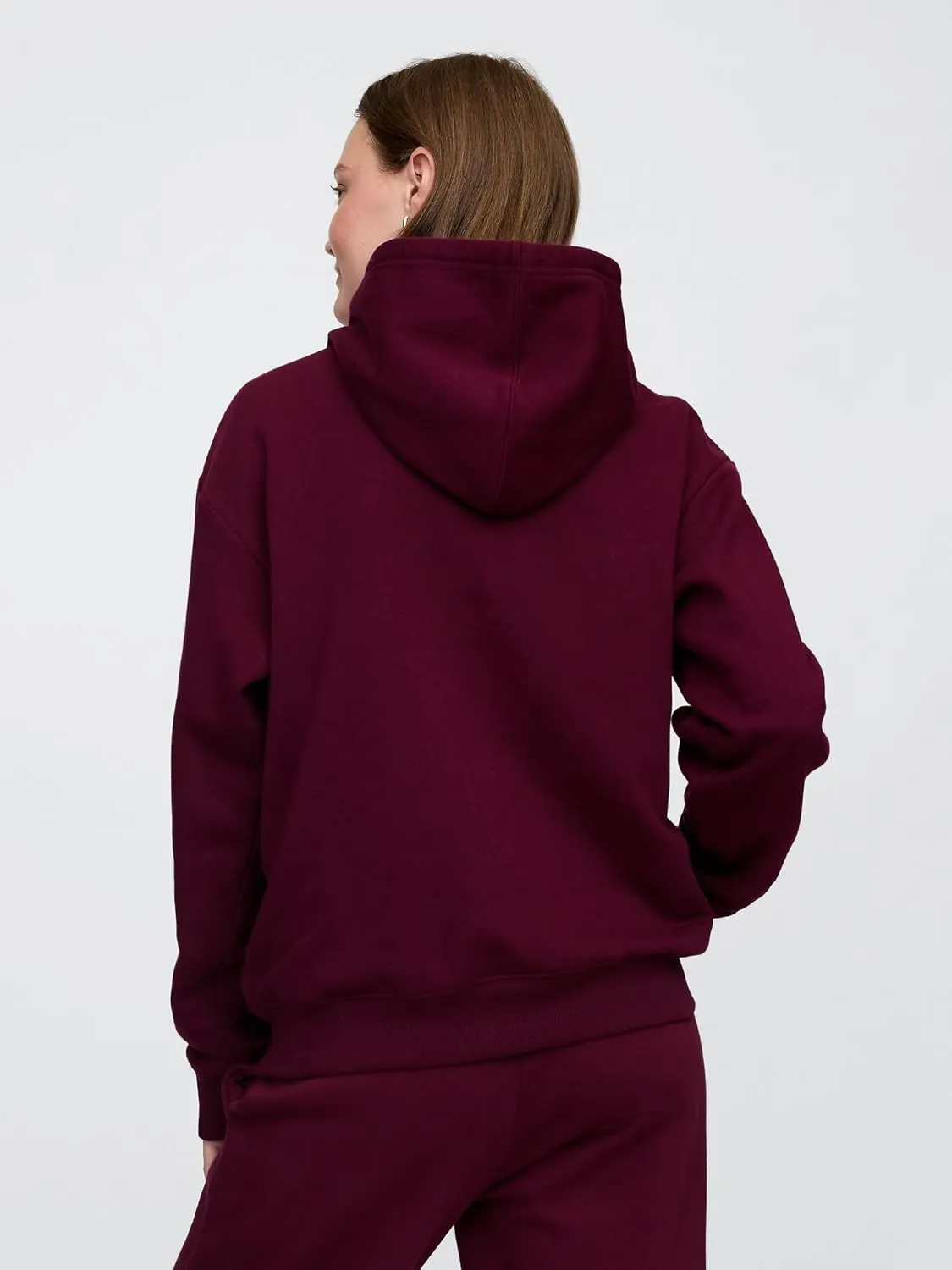 GAP Women's Logo Hoodie Hooded Pull-on Sweatshirt