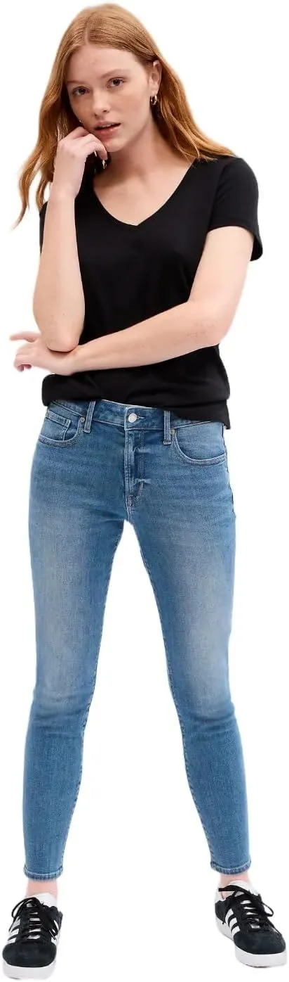 GAP Women's Mid Rise Legging Pant