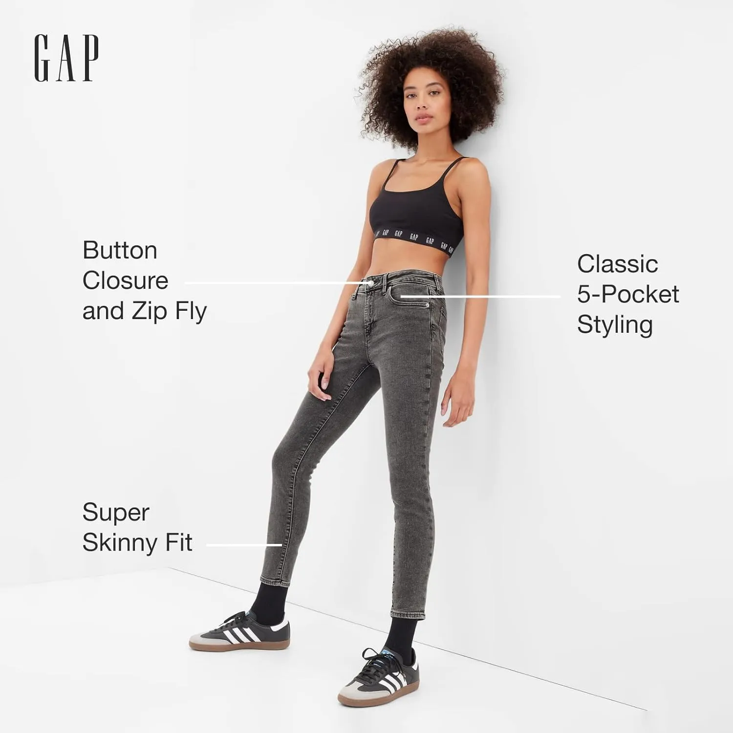 GAP Women's Mid Rise Legging Pant