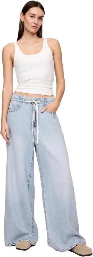 GAP Women's Pull-on Baggy Denim Jean
