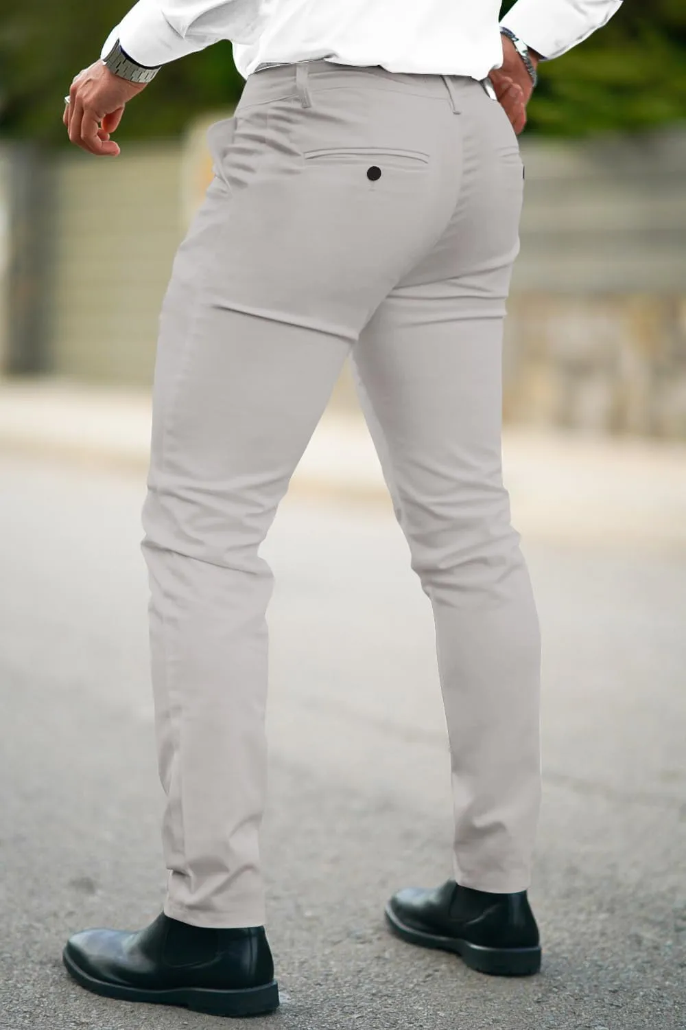 GINGTTO Mens Dress Pants Slim Fit Stretch Formal Pants for Men