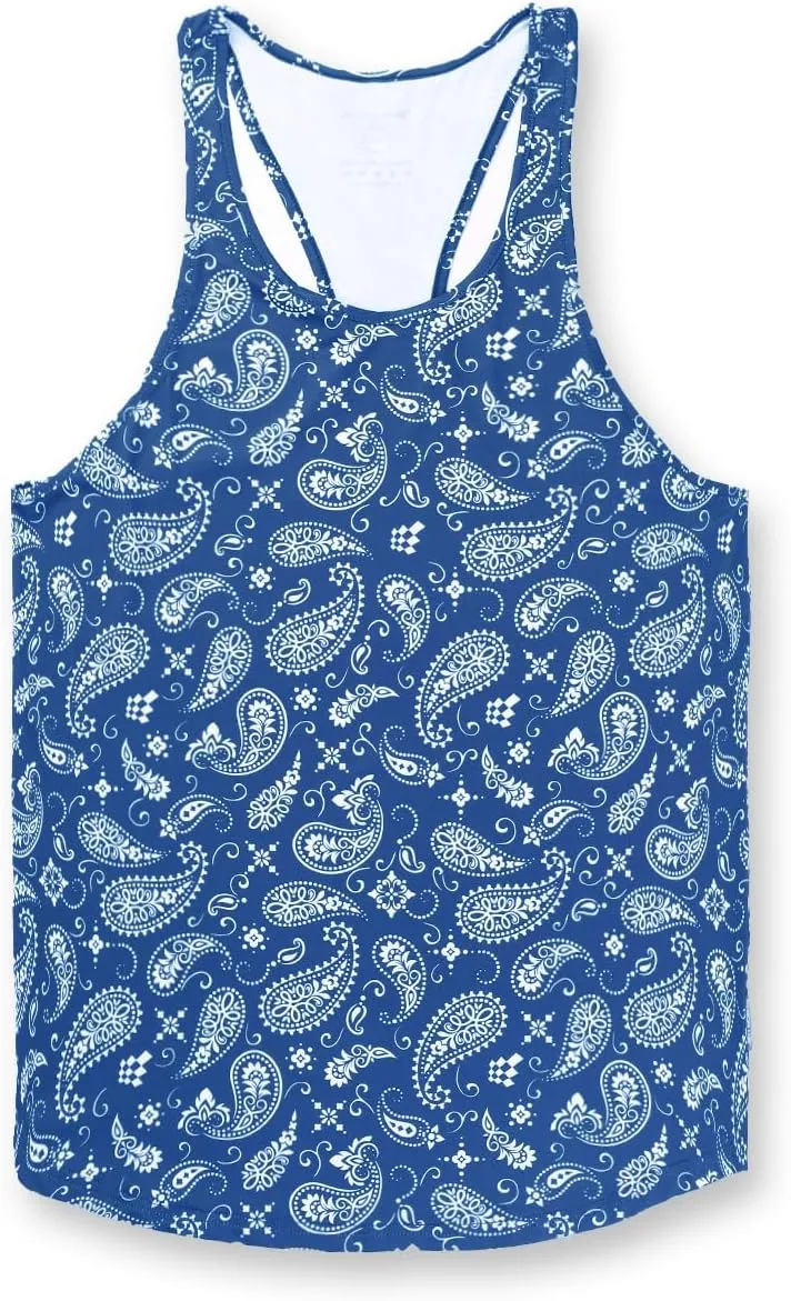Jed North Bodybuilding Tank Top Gym Stringer Y-Back Muscle Racerback