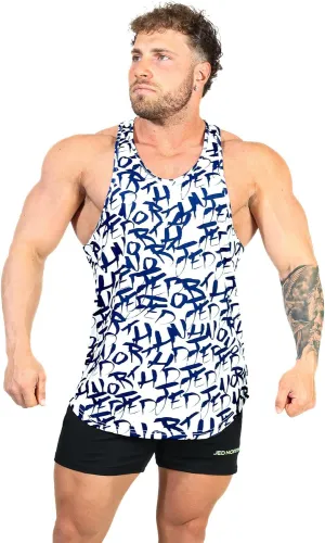 Jed North Bodybuilding Tank Top Gym Stringer Y-Back Muscle Racerback