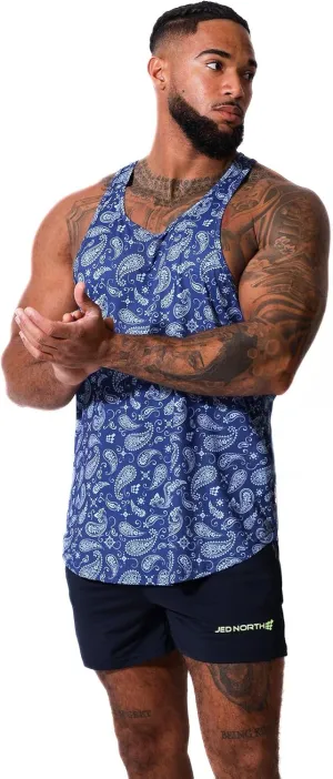 Jed North Bodybuilding Tank Top Gym Stringer Y-Back Muscle Racerback