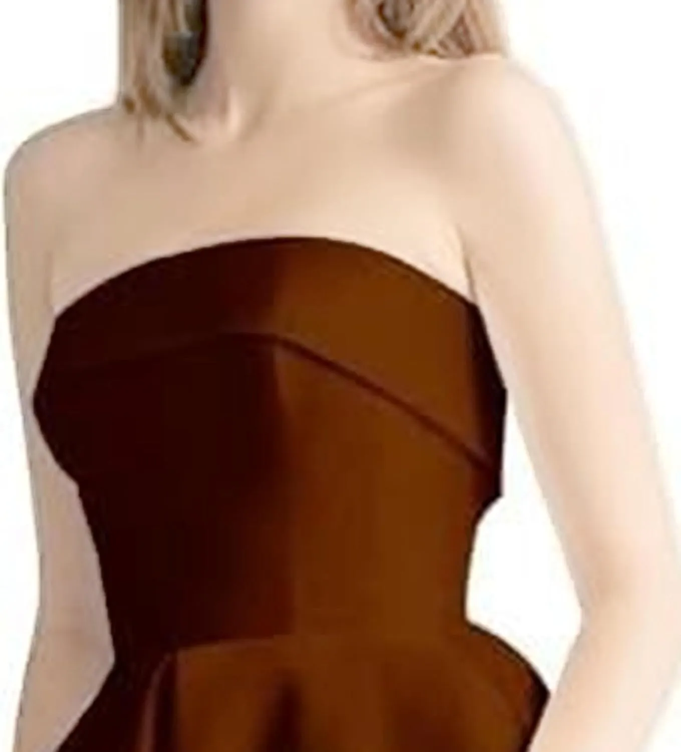 JEKE-DG Women's Tube Top Slim Fit Wedding Guest Dress Backless Solid Party Mini Dress Elegant Sleeveless Prom Club Dresses