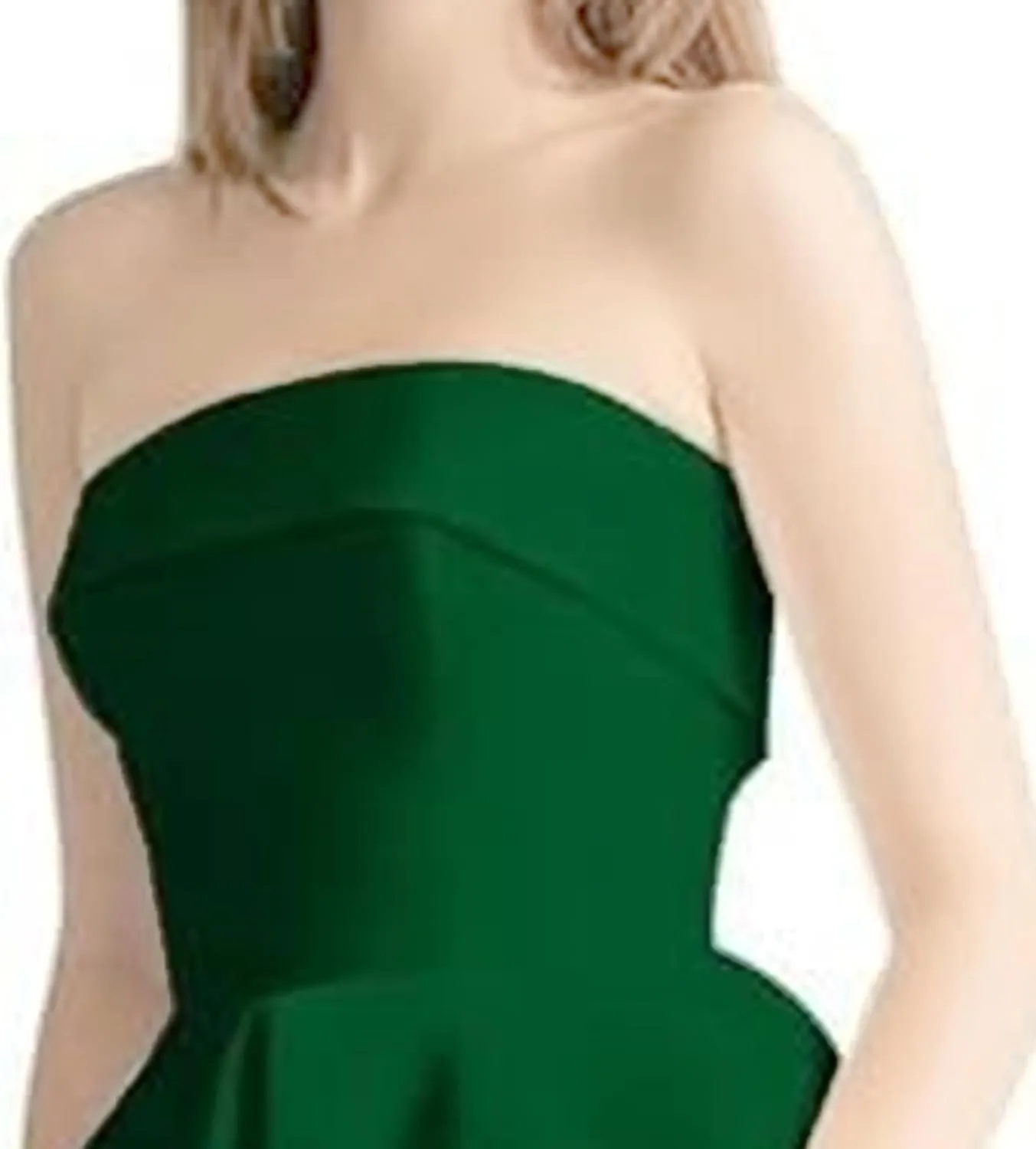 JEKE-DG Women's Tube Top Slim Fit Wedding Guest Dress Backless Solid Party Mini Dress Elegant Sleeveless Prom Club Dresses