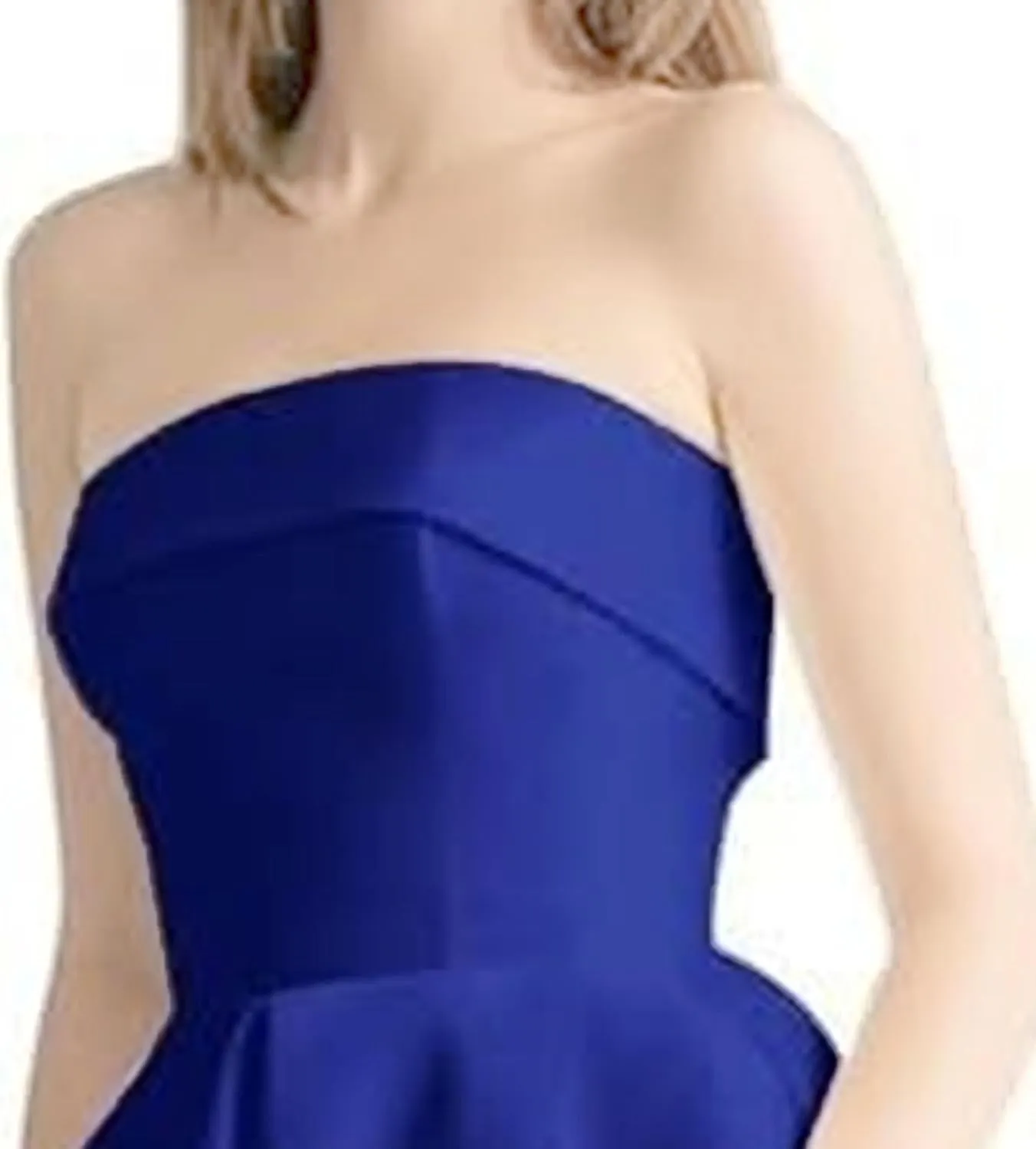JEKE-DG Women's Tube Top Slim Fit Wedding Guest Dress Backless Solid Party Mini Dress Elegant Sleeveless Prom Club Dresses