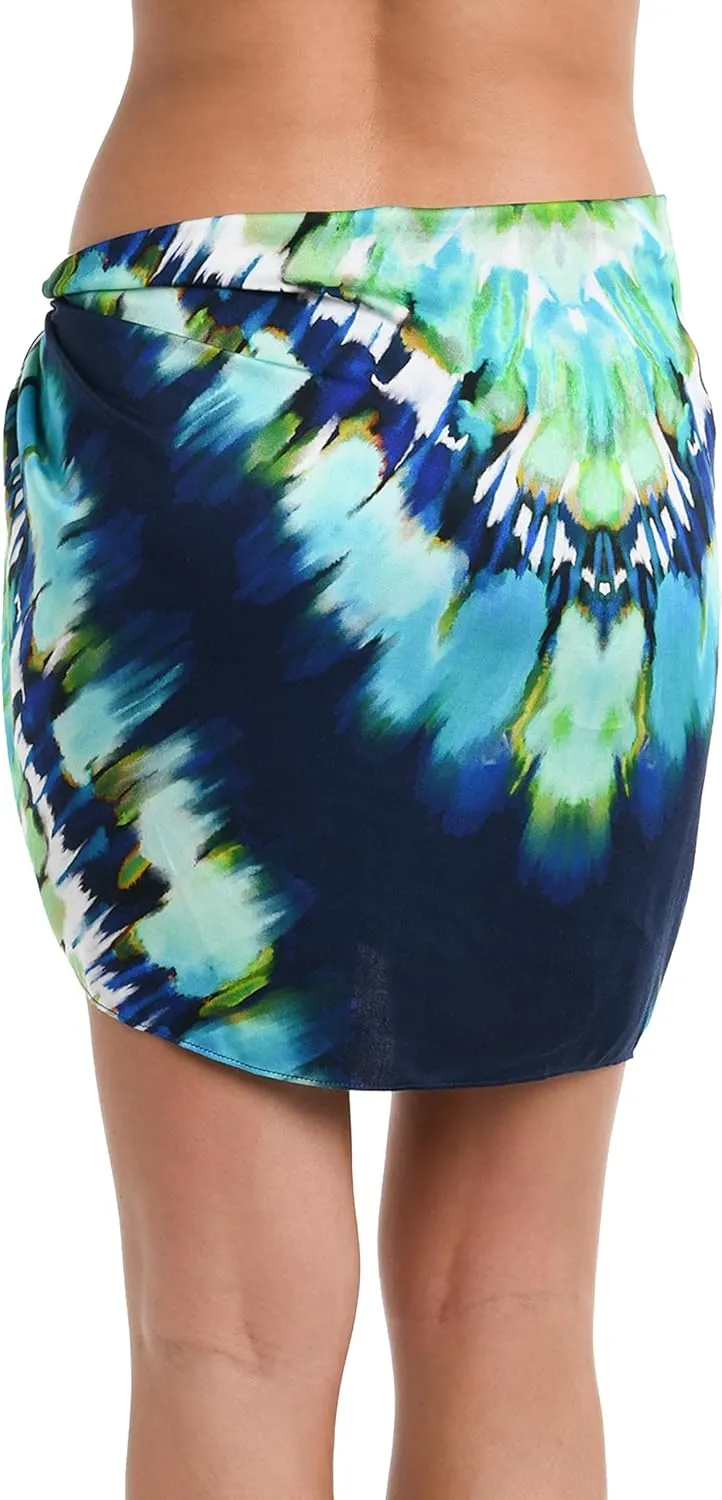La Blanca Women's Standard Pareo Wrap Swimsuit Cover Up
